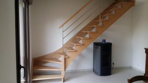 Escalier, Menuiserie Lemaire à sézanne dans la Marne, 51