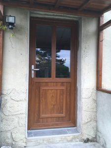 Les portes d'entrée, menuiserie Lemaire à Sézanne dans la Marne, 51