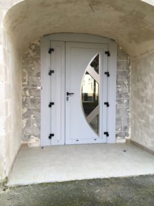 Les portes d'entrée, menuiserie Lemaire à Sézanne dans la Marne, 51e